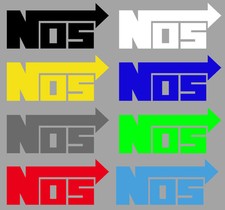 Aufkleber NOS Lachgas Oxide Tuning Racing Drift Einspritzung Rennsport JDM OEM