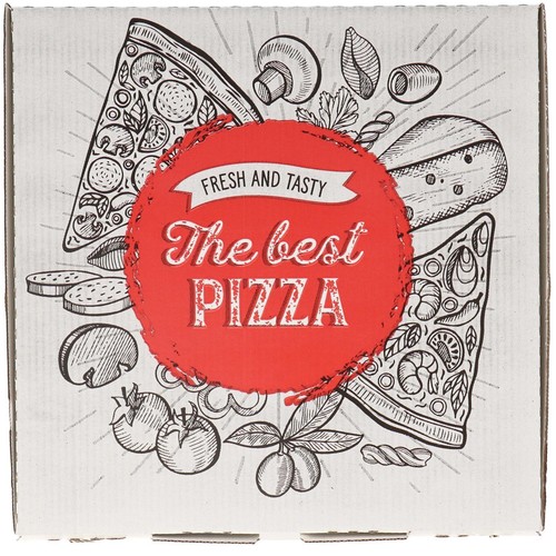 100 pizzakarton pizzaboxen - pizzakarton,