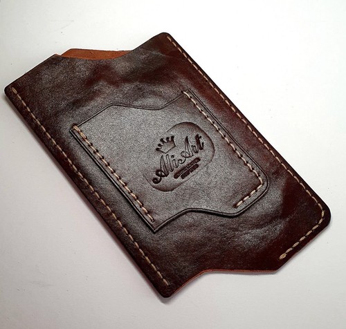 Handmade echtes lederhülle - handmade,