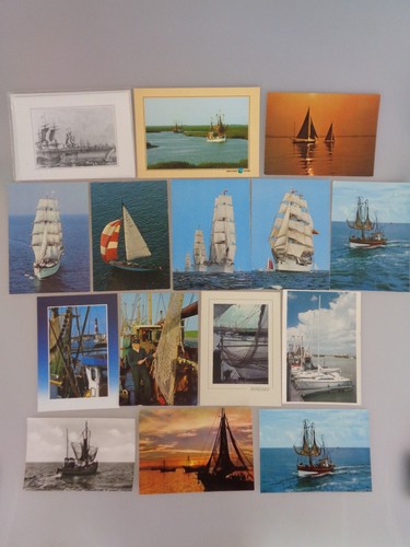 Ansichtskarten segelschiffe - ansichtskarten,