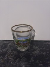 Vintage Souvenir Shot Glass
