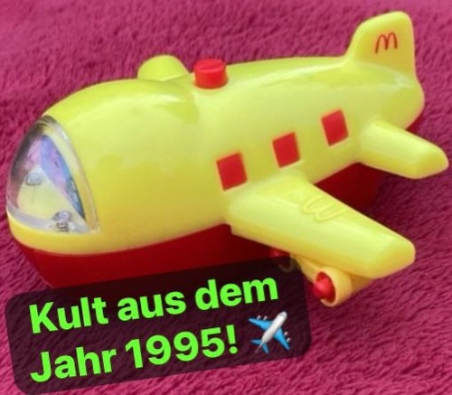 Mcdonalds happy meal flugzeug - mcdonalds,