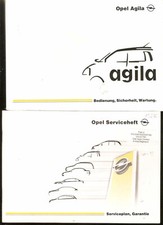 Betriebsanleitung OPEL agila Bedienungsanleitung Handbuch 1/2002 + Serviceheft