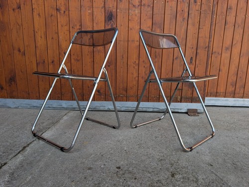 Vintage klappstuhl acryl stuhl - vintage,