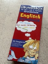 Englisch Grundschule Grammatik Übungsbox Karten 