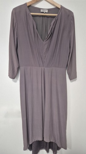 Kleid 100 seide 38 - 36, kaviar