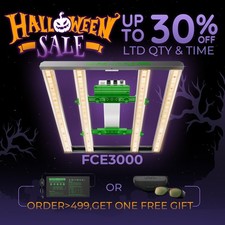 Mars Hydro FC-E3000 LED Grow Light Vollspektrum Indoor Plants Veg Bridgelux Bar 