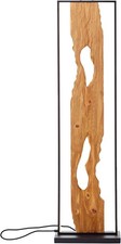 Brilliant LED Chaumont Standleuchte Stehlampe 120cm schwarz Holz Design Modern