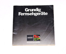 Grundig Fernsehgeräte Katalog 1978