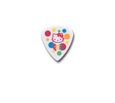 FERNANDES Japan Hello Kitty Sanrio Gitarren-Plektrum P-100HK weiß 5 Stück
