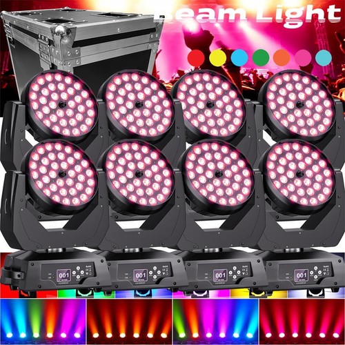 Led 36x18w zoom beam - 8x, wash