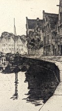 Ingwer Paulsen. Hafenansicht