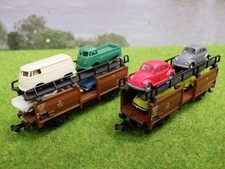 Minitrix N Konvolut vers. Autotransportwagen DB (VE) C1334