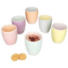 Pastello 6er Set Kaffeebecher