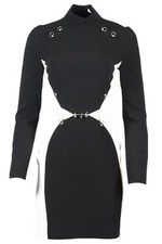 TUGLER CREPE MINIKLEID FR 36