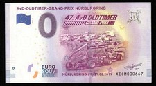 0 Euro Souvenir Ticket - AvD-OLDTIMER-GRAND-PRIX NÜRBURGRING 2019-2 NEU / UNC