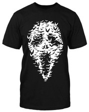 Fledermaus Scream T-Shirt Horror Vintage Freddy Fun Shirt Jason Maske Halloween