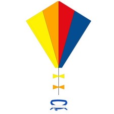 Kinderdrachen Einleiner Eddy