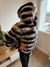 Chinchilla Rex Jacke Echt Pelz