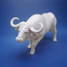 Afrikanischer Büffel Porzellan Tier Figur