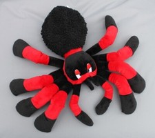 Plüschtier Spinne rot o. lila