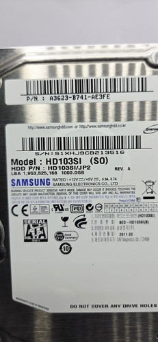 Samsung hd103si 1tb sata - samsung,