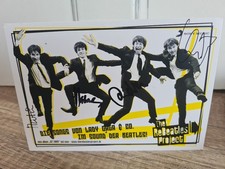 Autogramm - The Re Beatles Projekt - original signierte Autogrammkarte
