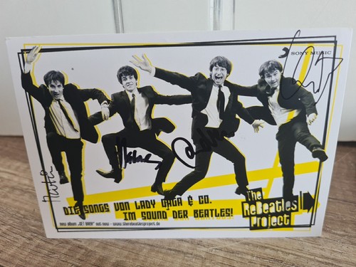 Autogramm the re beatles - autogramm,