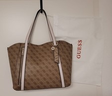 guess handtasche shopper mit clutch