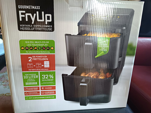 Gourmetmaxx fryup doppelkammer - fryup,