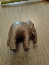 Elefanten schnitzfigur Afrika 8 cm Holz