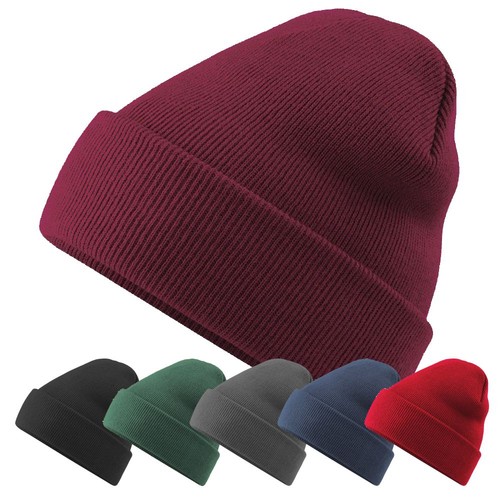 Cuffed beanie bio baumwolle - beanie,