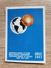 Panini World Cup Story WM 1962 Chile 15 Logo Intro Plakat Sticker FIFA