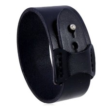 Lederarmband Armband Leder Schwarz Braun Breit Herrenarmband Biker