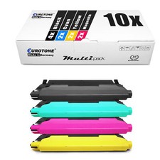 10x Toner f�r Samsung CLX
