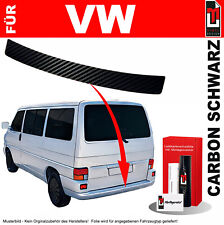 Lackschutzfolie Ladekantenschutz für VW T4 1996-2003 Carbon Schwarz