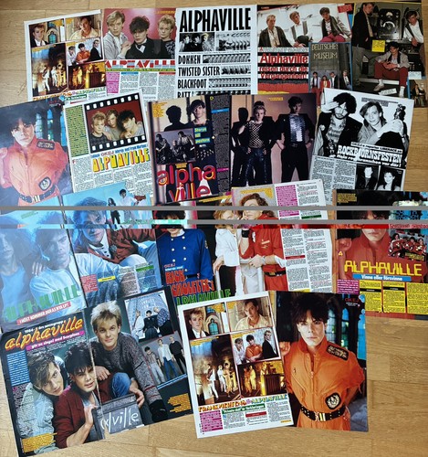 Alphaville artikel clippings - alphaville,