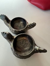 Versilberten Eierbecher In