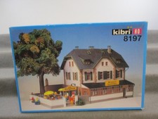 Kibri Spur H0 8197 Bausatz Brauerei Gaststätte mit Biergarten ungebaut in OVP
