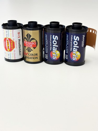 Analogfilm konvolut 35mm - 4x,
