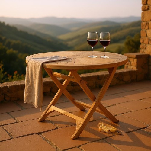 Atemberaubender teak esstisch - teak,