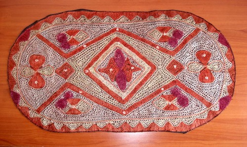 Suzani handgestickter - ,