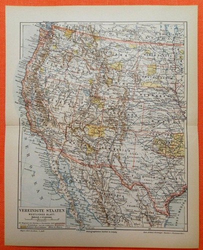 Vereinigte staaten usa west - vereinigte,