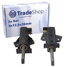 2x Kohlebürsten 5x12,5x36mm