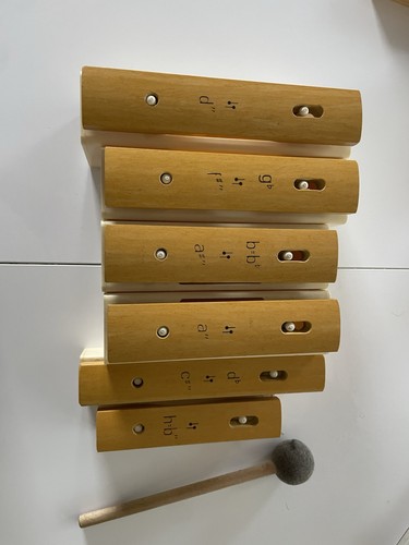 Glockenspiel mit 6 - (xylophon),