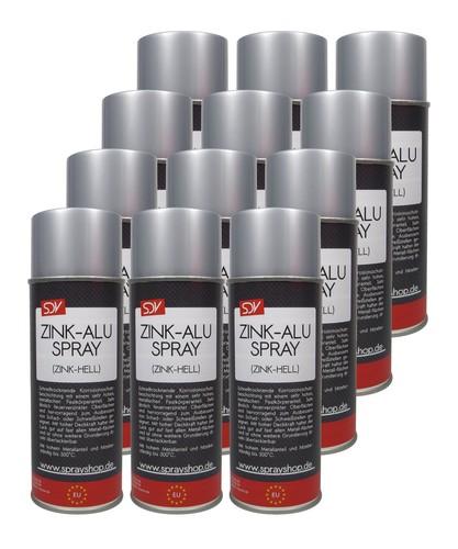 Zink alu spray - 12x, 400ml