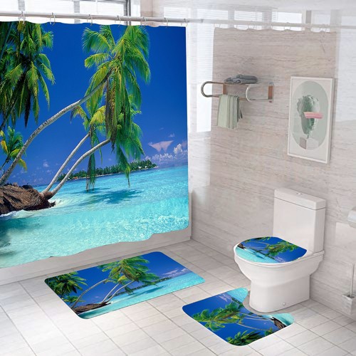 Strand kokospalmen urlaub - kokospalmen,