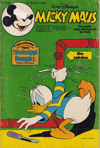 Micky maus 1979 heft 18 - maus,