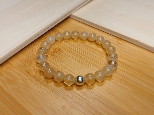 Citrin armband mit - citrin,