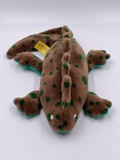 BEBE Perlsacktier Kleiner Lustmolch Stofftier Kuscheltier Plüsch Perlen Eidechse